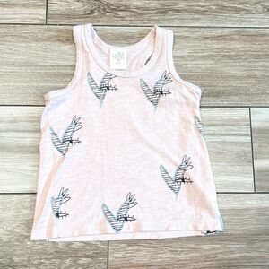 Kids on the Moon Heart Eye Tank, Size 2